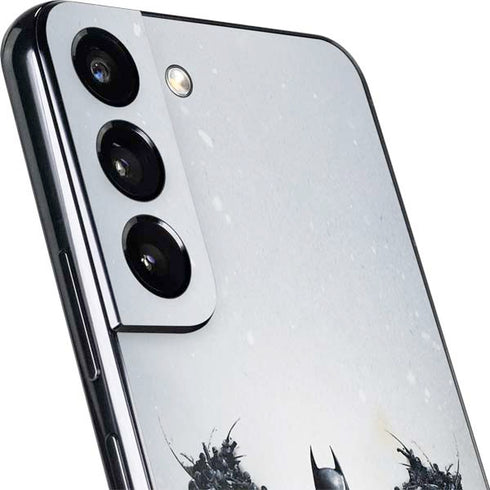 DC Comics Arkham Origins Arkham Logo Galaxy S22 Skin